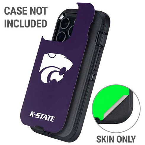 Kansas State University K-State Otterbox Defender iPhone Skin