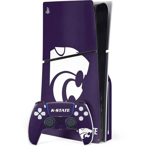 Kansas State University K-State PS5 Slim Disk Bundle Skin