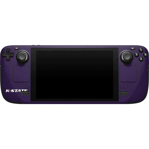 Kansas State University K-State Steam Deck Handheld Gaming Computer Skin