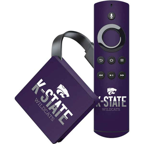 Kansas State University K-State Wildcats Gradient Amazon Fire TV Skin