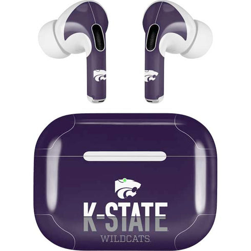 Kansas State University K-State Wildcats Gradient Apple AirPods Pro Skin