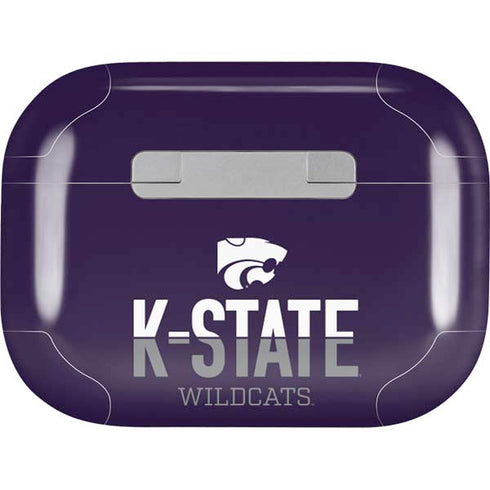 Kansas State University K-State Wildcats Gradient Apple AirPods Pro Skin