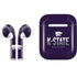 Kansas State University K-State Wildcats Gradient Apple AirPods Skin