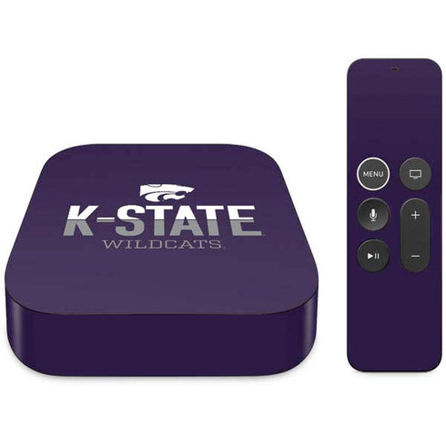 Kansas State University K-State Wildcats Gradient Apple TV Skin