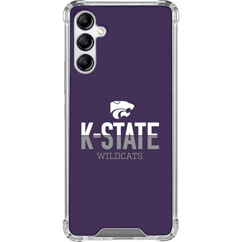 Kansas State University K-State Wildcats Gradient Galaxy A15 5G Clear Case