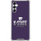 Kansas State University K-State Wildcats Gradient Galaxy A15 5G Clear Case