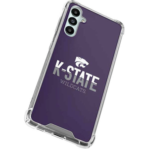 Kansas State University K-State Wildcats Gradient Galaxy A15 5G Clear Case