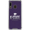 Kansas State University K-State Wildcats Gradient Galaxy A30 Clear Case