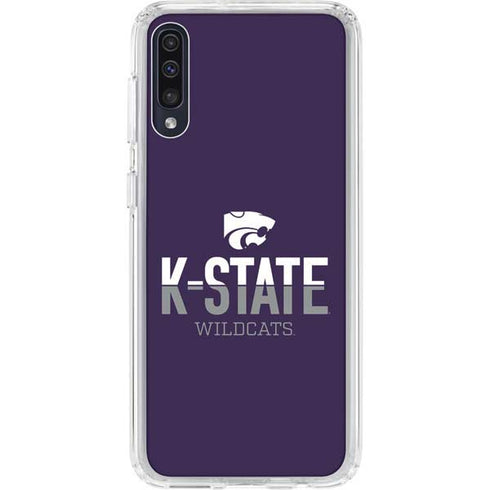 Kansas State University K-State Wildcats Gradient Galaxy A50 Clear Case