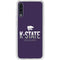 Kansas State University K-State Wildcats Gradient Galaxy A50 Clear Case