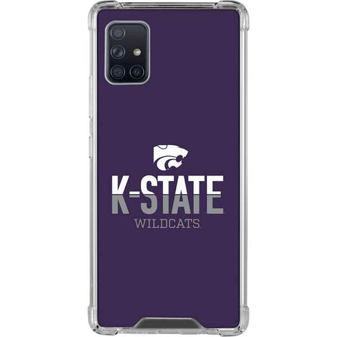 Kansas State University K-State Wildcats Gradient Galaxy A51 5G Clear Case