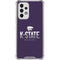 Kansas State University K-State Wildcats Gradient Galaxy A53 5G Clear Case