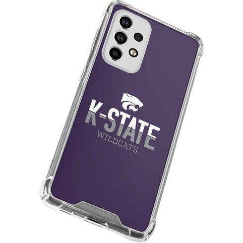 Kansas State University K-State Wildcats Gradient Galaxy A53 5G Clear Case