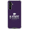 Kansas State University K-State Wildcats Gradient Galaxy A54 5G Clear Case