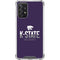 Kansas State University K-State Wildcats Gradient Galaxy A72 5G Clear Case