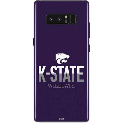 Kansas State University K-State Wildcats Gradient Galaxy Note 8 Skin