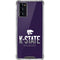 Kansas State University K-State Wildcats Gradient Galaxy Note20 5G Clear Case