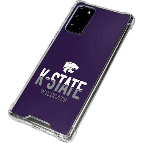 Kansas State University K-State Wildcats Gradient Galaxy Note20 5G Clear Case