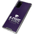 Kansas State University K-State Wildcats Gradient Galaxy Note20 5G Clear Case