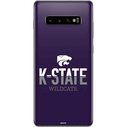 Kansas State University K-State Wildcats Gradient Galaxy S10 Plus Skin