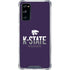 Kansas State University K-State Wildcats Gradient Galaxy S20 FE Clear Case