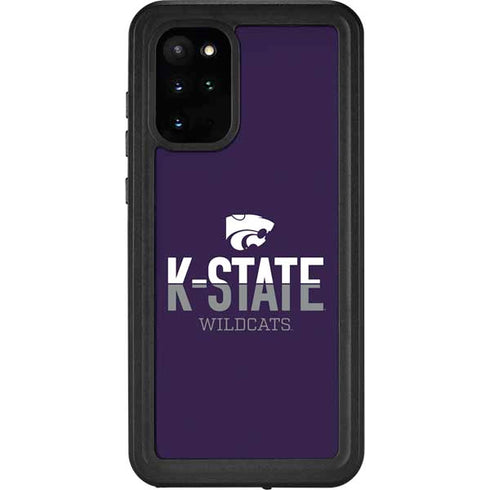 Kansas State University K-State Wildcats Gradient Galaxy S20 Plus Waterproof Case