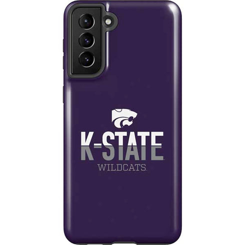 Kansas State University K-State Wildcats Gradient Galaxy S21 Plus 5G Pro Case