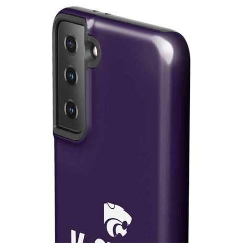 Kansas State University K-State Wildcats Gradient Galaxy S21 Plus 5G Pro Case