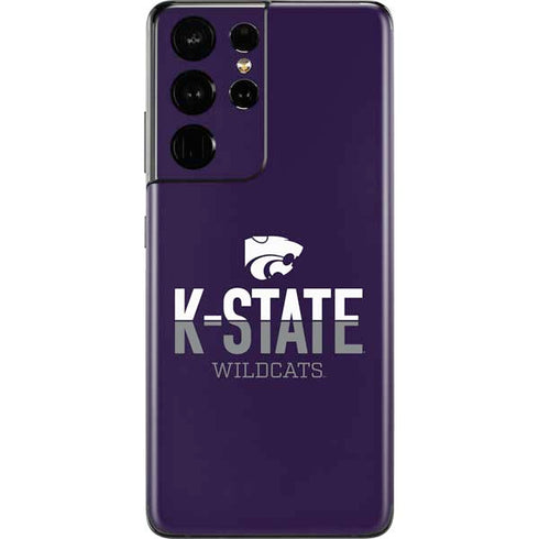 Kansas State University K-State Wildcats Gradient Galaxy S21 Ultra 5G Skin