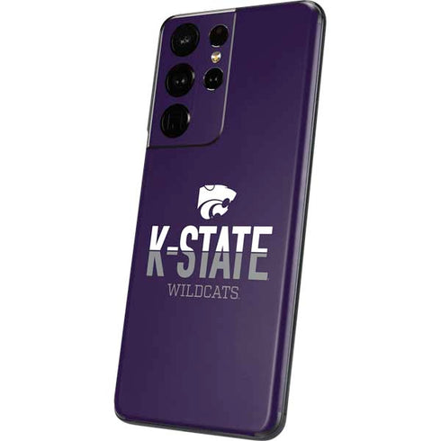 Kansas State University K-State Wildcats Gradient Galaxy S21 Ultra 5G Skin
