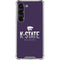 Kansas State University K-State Wildcats Gradient Galaxy S23 Clear Case