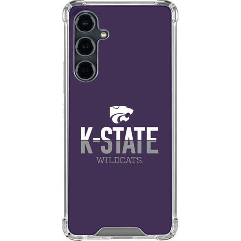 Kansas State University K-State Wildcats Gradient Galaxy S23 FE Clear Case