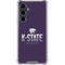 Kansas State University K-State Wildcats Gradient Galaxy S23 FE Clear Case