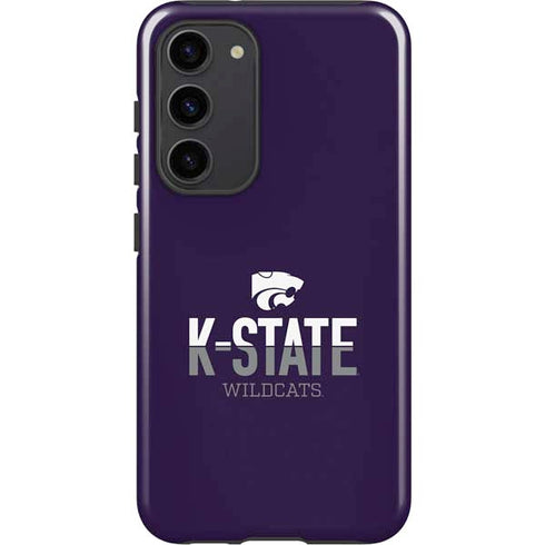 Kansas State University K-State Wildcats Gradient Galaxy S23 Plus Pro Case