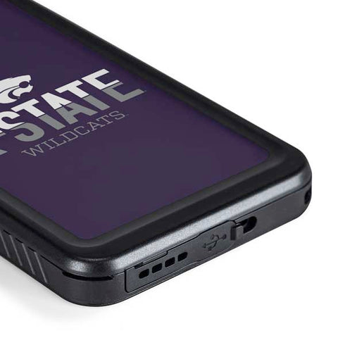 Kansas State University K-State Wildcats Gradient Galaxy S23 Plus Waterproof Case