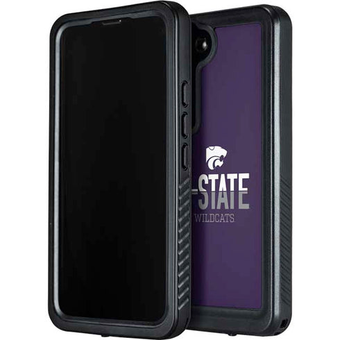 Kansas State University K-State Wildcats Gradient Galaxy S23 Waterproof Case