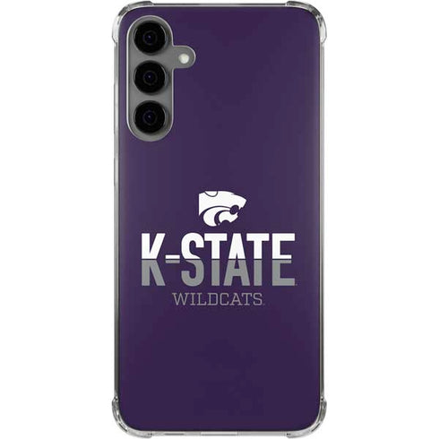 Kansas State University K-State Wildcats Gradient Galaxy S24 Plus Clear Case