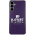 Kansas State University K-State Wildcats Gradient Galaxy S24 Plus Clear Case