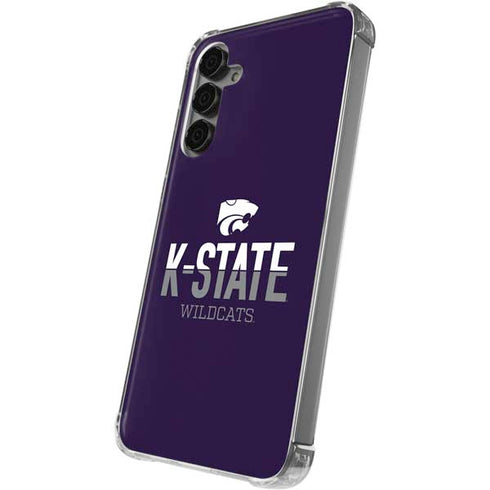 Kansas State University K-State Wildcats Gradient Galaxy S24 Plus Clear Case