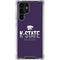 Kansas State University K-State Wildcats Gradient Galaxy S24 Ultra Clear Case