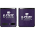 Kansas State University K-State Wildcats Gradient Galaxy Z Flip Skin