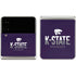 Kansas State University K-State Wildcats Gradient Galaxy Z Flip3 5G Skin