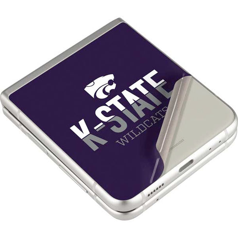 Kansas State University K-State Wildcats Gradient Galaxy Z Flip4 5G Skin