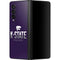 Kansas State University K-State Wildcats Gradient Galaxy Z Fold3 5G Skin