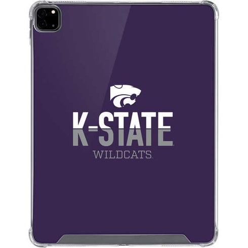Kansas State University K-State Wildcats Gradient iPad Pro 12.9in (2020) Clear Case
