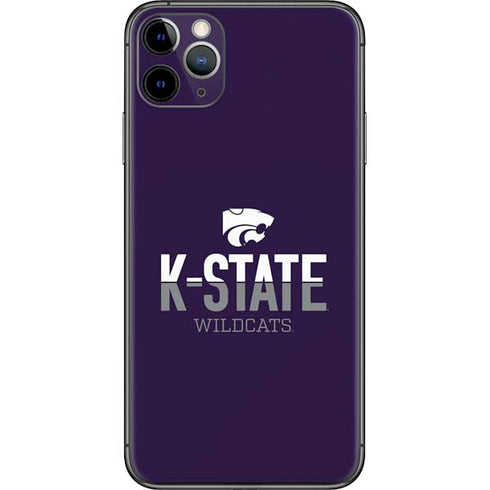 Kansas State University K-State Wildcats Gradient iPhone 11 Pro Max Skin