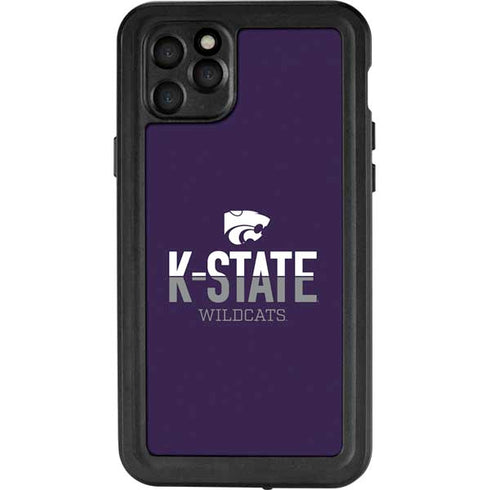 Kansas State University K-State Wildcats Gradient iPhone 11 Pro Max Waterproof Case