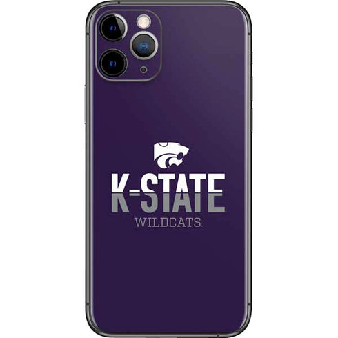 Kansas State University K-State Wildcats Gradient iPhone 11 Pro Skin