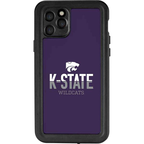 Kansas State University K-State Wildcats Gradient iPhone 11 Pro Waterproof Case