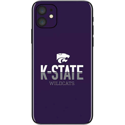 Kansas State University K-State Wildcats Gradient iPhone 11 Skin